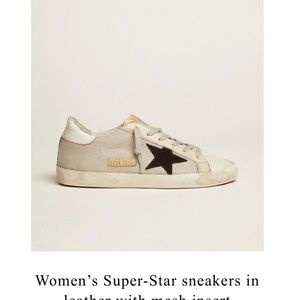 GOLDEN GOOSE WOMEN'S SUPER-STAR SIZE 38